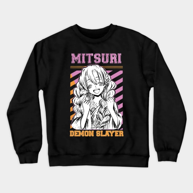 Mitsuri kanroji Crewneck Sweatshirt by travisbrown